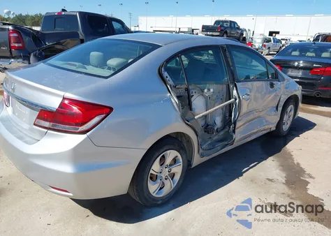 2014 Honda Civic Lx z USA, uszkodzony, nr VIN 19XFB2F55EE077173